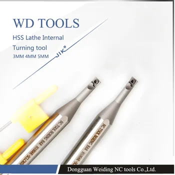 HHS vidaus tekinimo įrankiai, nemokamas pristatymas nuobodu baras H1005K-SCLCR04-20L mažo skersmens gilią duobę 5mm nuobodu cutter