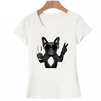 Hipster kietas Jack Russells šuo fotografas, dizaino t-shirt mada moterims T-Shirt mielas šuo atsitiktinis Viršūnės Vasarą Ponios Tee Marškinėliai