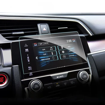 Honda Civic 10. 2016 m. 2017 m. 2018 m. 2019 m. 2020 m., Grūdintas Stiklas, Automobilių Navigacijos Screen Protector Ekrano Plėvelė LCD Apsauginis Lipdukas