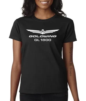 Honda Goldwing Gl1800 Logotipas Vyrų Black T-Shirt Dydis S M L Xl 2Xl 3Xl