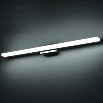 Ilgiau LED Veidrodis Šviesos 0,4 M~1,5 M, vonios kambarys šviesos AC90-260V šiuolaikinio šurmulio šviesos akrilo sienos lempos vonios kambario apšvietimo vandeniui