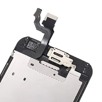 IPhone 5 5S 5C LCD Ekranas Jutiklinis Ekranas skaitmeninis keitiklis Home Mygtuką, Fotoaparatas Asamblėjos Pakeitimo 5s Ekranas 