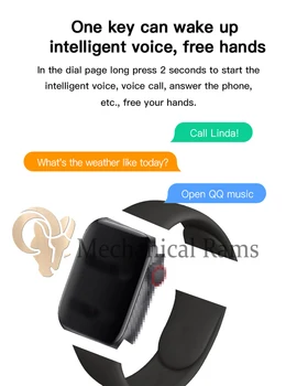 IWO X6 Smart Žiūrėti Series 5 su Skambinkite Pranešimą Priminimas iwo 12 Pro Smartwatch 