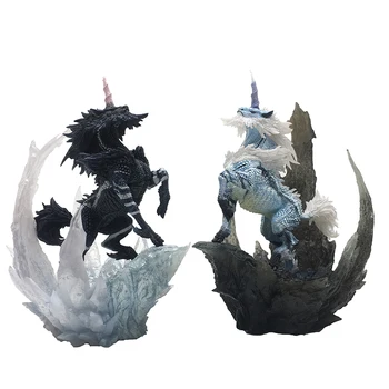 Japonijoje Žaidimas Monster Hunter Pasaulio Iceborne Pav PVC Modeliai Karšto Dragon Veiksmų Skaičius, Apdailos Žaislas Monstras Modelio Surinkimo