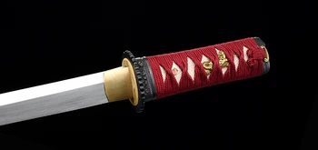 Japonijos Tanto-1045 Anglies Plieno mažas peilis Nekilnojamojo Plieno Ašmenys Aštrumą Raidžių Atidarytuvas-Samurajus Kardas-17.3 Inchese