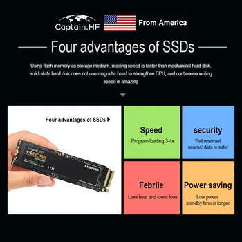 JAV Kapitonas 970 EVO Plius SSD 250GB - M. 2 NVMe Sąsaja, Vidaus Kietojo Disko su V-NAND Technologiją (MZ-V7S250BW)