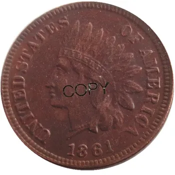 JAV rinkinys(1859-1909) 53pcs Indijos Centų Vario Kopijuoti Papuošti Monetos