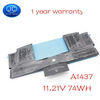 JCbatterystar originali 11.21 V 74Wh Nešiojamas Baterija A1437 APPLE MacBook Pro13