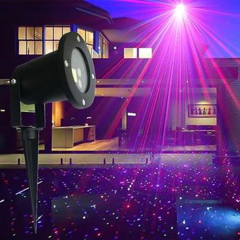 Juda Visas Dangaus Žvaigždė Lazerinis Projektorius Kraštovaizdžio Apšvietimas Raudonas ir Žalias Kalėdų Vakarėlį LED Etape, Šviesos, Lauko, Sodo Vejos Lazerio Lempa