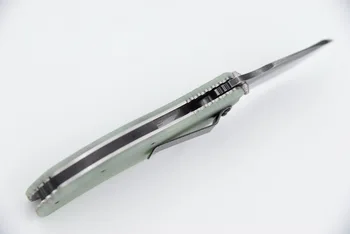 JUFULE 0350 S30v ašmenys G10 rankena rutulinis Guolis flipper lankstymo kempingas medžioklės lauko išgyvenimo kišenėje EDC įrankis Virtuvės peilis