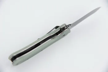 JUFULE 0350 S30v ašmenys G10 rankena rutulinis Guolis flipper lankstymo kempingas medžioklės lauko išgyvenimo kišenėje EDC įrankis Virtuvės peilis