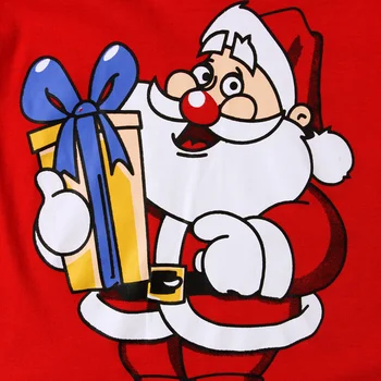 Kalėdų 2016 Naujų Vaikų Drabužių Berniukų Kostiumai Mergaitėms Medvilnės Santa Claus Viršūnes + Kelnės Pižama Vaikams Drabužių Sleepwear Rinkiniai