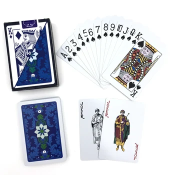 Karšto 2Sets/Daug Aukštos Kokybės Tiltas Modelis Baccarat Plastiko atsparus Vandeniui, Žaisti Kortelės Texas Hold ' em Pokerio Kortų stalo Žaidimai 58*88mm