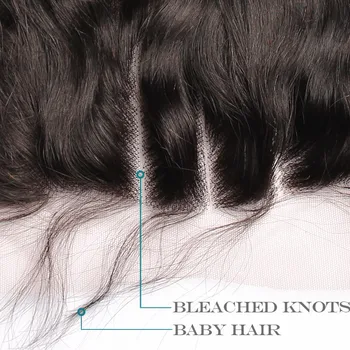Keistą Tiesiai Skaidrus Nėriniai Priekinio Uždarymo Žmogaus Plaukų Uždarymo Brazilijos Remy Plaukų 13x4 Nėrinių Frontals Su Kūdikio Plaukų Dolago