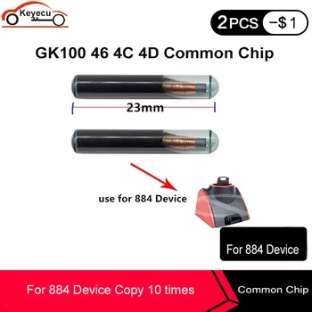 KEYECU Pakeitimas, Naujas Stiklas GK100 46 4C 4D Bendrą Chip naudoti keyline 884 Įrenginį (Gali būti Parašyta 10 kartų)