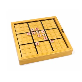 Klasikinių Medinių Sudoku Darbastalio Žaidimas Atminties Šachmatų Sudoku Dėlionė Švietimo Matematikos Žaislai, Gimtadienio dovana