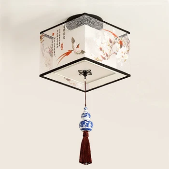 Klasikinių Senovinių Kabo Led Lubų Šviesos Kinija 110V, 220V, Japonijos Šiuolaikinio Dizaino, Kabamųjų Lubų Lempa Kambarį Miegamasis