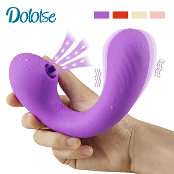 Klitorio Gyvis Dildo G Spot Vibratorius Clit Sucker Stimuliatorius Moterims Masturbator Makšties Spenelių Gyvis Sekso Žaislas, skirtas Suaugusiųjų