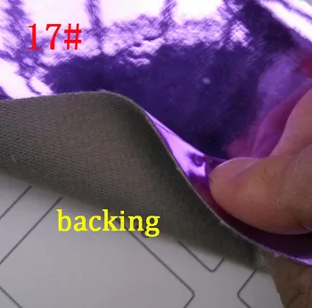 Kovos raukšlių minkštas sintetinis veidrodis TPU holografinis odos medžiagų pardavimas, kieme 91CM*137CM