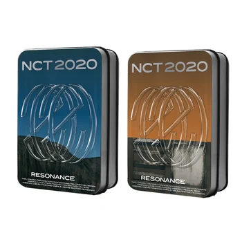 KPOP NCT 2020 m. Albumo NCT 2020 M.: REZONANSO Pt. 1 Polaroid Lomo Kortelės Foto NCT2020 Ventiliatorius Surinkimo Dovana Metalinė Dėžutė Korteles 46Pcs/Box