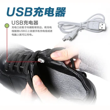 KRIATIV USB Įkroviklis Apšviesta batai Boy&Girl žėrintis sportbačiai Vaikai Šviesą batai led šlepetės Atsitiktinis Šviesos Sportbačiai