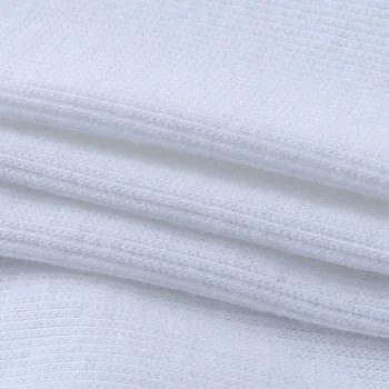 Lady Pavasarį Naujas Didelis Apykaklės moteriški Marškinėliai Paprastas Mini Viršų Mados Gūsis Pusė Rankovėmis T-shirt Baltas Juodas Slim Tee Camiseta Mujer