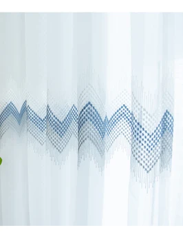 Lango Užuolaidėlė gazas užuolaidų produkto embroiders banga Europoje tipas langų tinkleliai svetainės kambarys miegamasis banga lango užuolaida langą