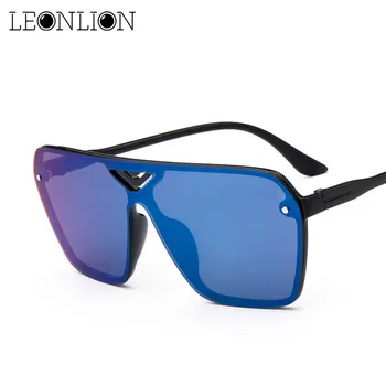 LeonLion 2021 Didelis Rėmas Piloto Akiniai Nuo Saulės Moterims Dizaineris Prabanga Vyras/Moteris, Saulės Akiniai Classic Vintage Oculos De Sol Feminino
