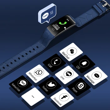 LIGE 2019 Naujas Vyrų Sporto Smart Apyrankę IP68 Vandeniui Širdies ritmo Monitorius Fitness tracker Apyrankė Smartwatch Vyrų Smart Grupė