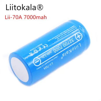 LiitoKala 3.2 V 32700 6500mAh LiFePO4 Baterija 35A Nuolat Išleidimo Didžiausias 55A Didelės galios baterija