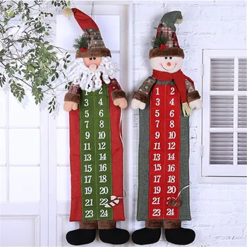 Linksmų Kalėdų Dekoracijos Namų Pakabučiai Dovana Kalėdų Laimingų Naujųjų Metų 2021 Advento Kalendoriaus Atskaitos padėkos apdaila