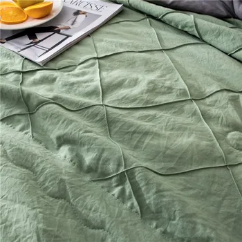 Lotus nėrinių Šlifavimo vasaros kietas, antklodė antklodė padengti vieną dvigubo vientisos spalvos oro kondicionavimo vasaros antklodė antklode padengti king size