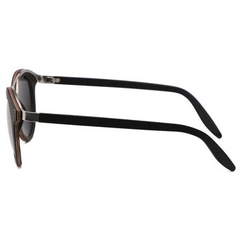 Madinga nauji mediniai akiniai nuo saulės, metalo raudonmedžio mados akiniai nuo saulės, veneros akinius, BLSK poliarizaciniai akinius vyrams ir moterims