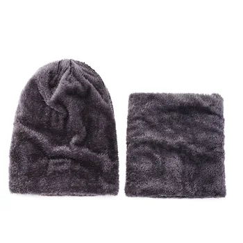 Mados rudens-žiemos vilnos kepurės vyriški lauko jojimo plius aksomo šiltas megztas kepurės moterims šalta-įrodymas, kepurės tėvų-vaikų kepurės