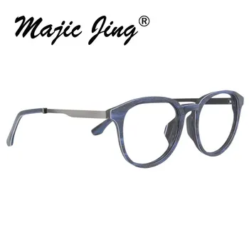 Magija Jing visą rim turo retro acetatas trumparegystė akiniai akiniai recepto akiniai unisex M9620