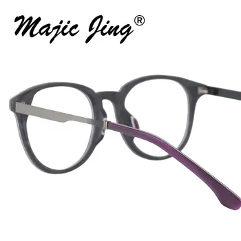 Magija Jing visą rim turo retro acetatas trumparegystė akiniai akiniai recepto akiniai unisex M9620
