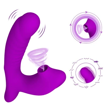Makšties Čiulpti Vibratorius 10 Greičių Vibracija Gyvis Oralinis Seksas Siurbimo Klitorio Stimuliacija Masturbacija Erotika Suaugusiems Seksualinės