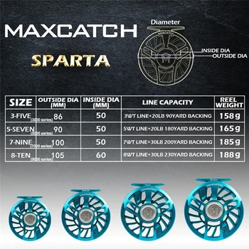 Maximumcatch Maxcatch Sūraus vandens Skristi Žvejybos Ritės Visiškai Sandarūs Vandeniui Super Light CNC Apdirbtas Aliuminio Didelė Pavėsinė