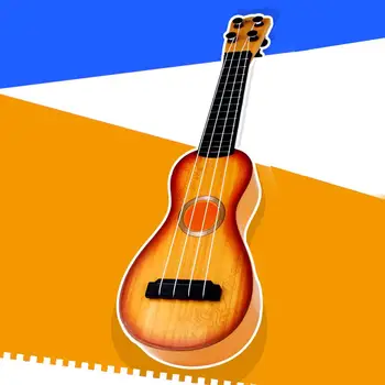 Mažas Gitara Žaisliniai Muzikos Instrumentai Pradedantiesiems, Vaikams, Vaikų Spalvos Atsitiktinės 38*10cm Švietimo Naujųjų Metų Dovana Pramogų Mokymosi
