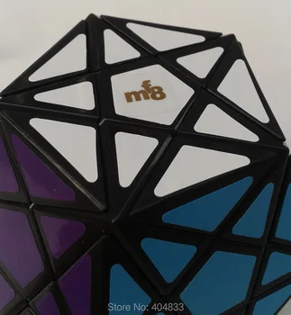 MF8 Starminx V1 I cube Black Kampe Tekinimo Dodecahedron Twsit Įspūdį Švietimo Žaislas, Dovanų idėjos Lašas Laivybos
