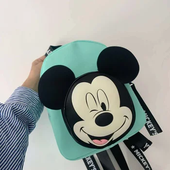 Mielas Disney vaikų maišelį Mickey Mouse vaikų Bacpack Rudenį Mickey Minnie Mouse modelio kuprinė Vaikams Kalėdų Dovanos