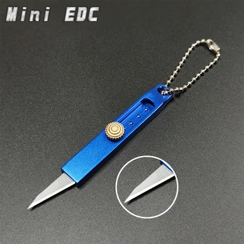 Mini EDC peilis Naudingumas Peilis Multi-funkcija Įrankis Popieriaus Iškirpti Lauko Nešiojamas Kišenėje 