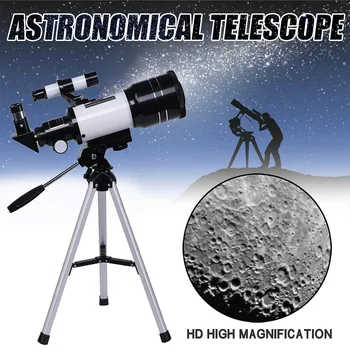 Monokuliariniai Teleskopas 150x 70mm Diafragmos Astronominis Teleskopas Lauko Kempingas Stargazing Teleskopas+trikojis Telescopio#30
