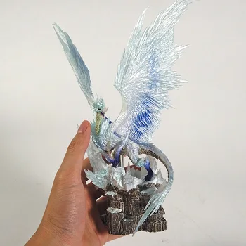 Monster Hunter Pasaulio Iceborne Velkhana PVC Pav Statula MHW Dragon Kolekcijos Modelis Žaislas