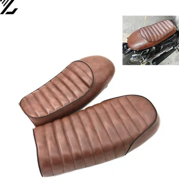 Motociklo sėdynės pagalvėlės honda CG125 derliaus caterpillar sėdynės pagalvę Camel sėdynės krepšys 53cm trumpa versija kavinė