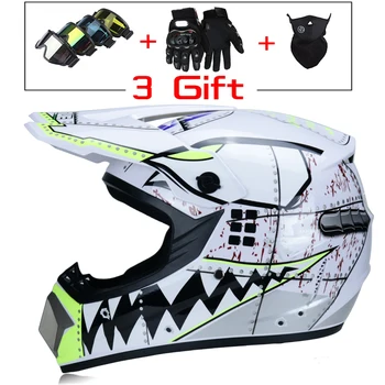 Motociklo šalmas Apsaugos capacete motociklas, skirtas Moterų ir Vyrų off road motokroso Šalmai DOT patvirtintas