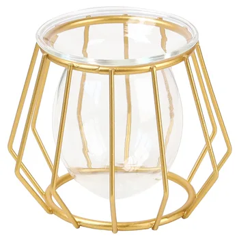 Namų Dekoro Priedai Kaustytomis Geležies Aukso Hydroponic Stiklo Vaza Ornamentu Kūrybinės Amatų Darbalaukio Dekoro Gėlių Išdėstymas