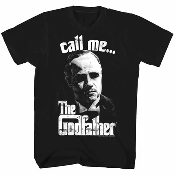 Nauja 2019 M. Vasarą Mens Trumpas OFICIALUS Krikštatėvis Mane vadina Don Corleone vyriški T-Shirt Mielas T Shirts