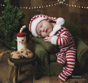 Naujagimio Fotografijos Rekvizitai Vilnos Veltinio Rekvizitai Mini Šerti-butelis Žaislų Ir Slapukus Baby Nuotrauka Papuošalai Kūdikių Šaudyti Priedai