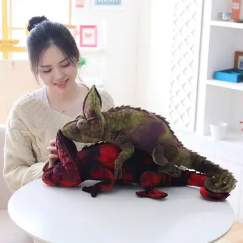 Naujas Atvykimo Chameleonas Pliušinis Žaislas Minkštas Žaislas Įdaryti Driežas Pagalvė Pagalvėlės Didmeninė Dovanos Vaikams